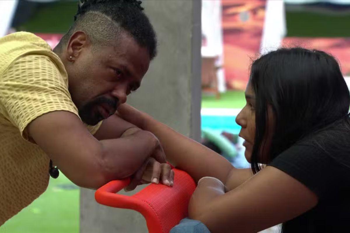 Emoção no BBB 26: Leandro Boneco desabafa e Chaiany oferece apoio